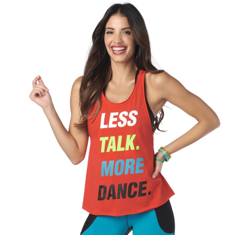 Zumba Less Talk More Dance Tank Top